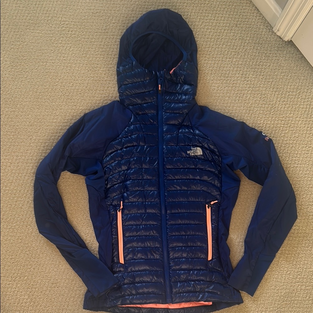The North Face Women's Blue Hooded Jacket